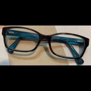 Coach HC 6040 Brooklyn 5115 Tortoise Teal Women's Eyeglass Frames/Case